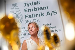 Hanne Nørup fra Jysk Emblem Fabrik